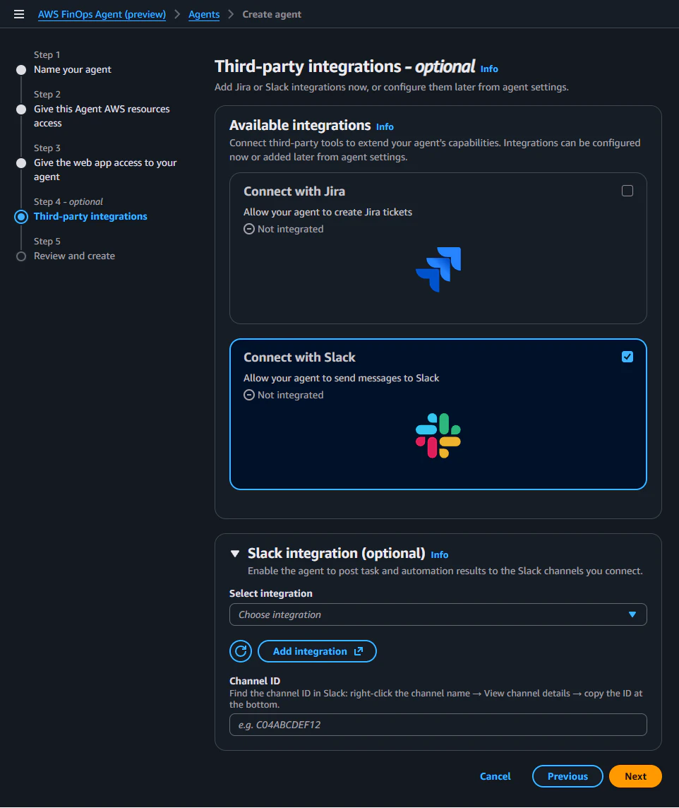 Third-party integrations