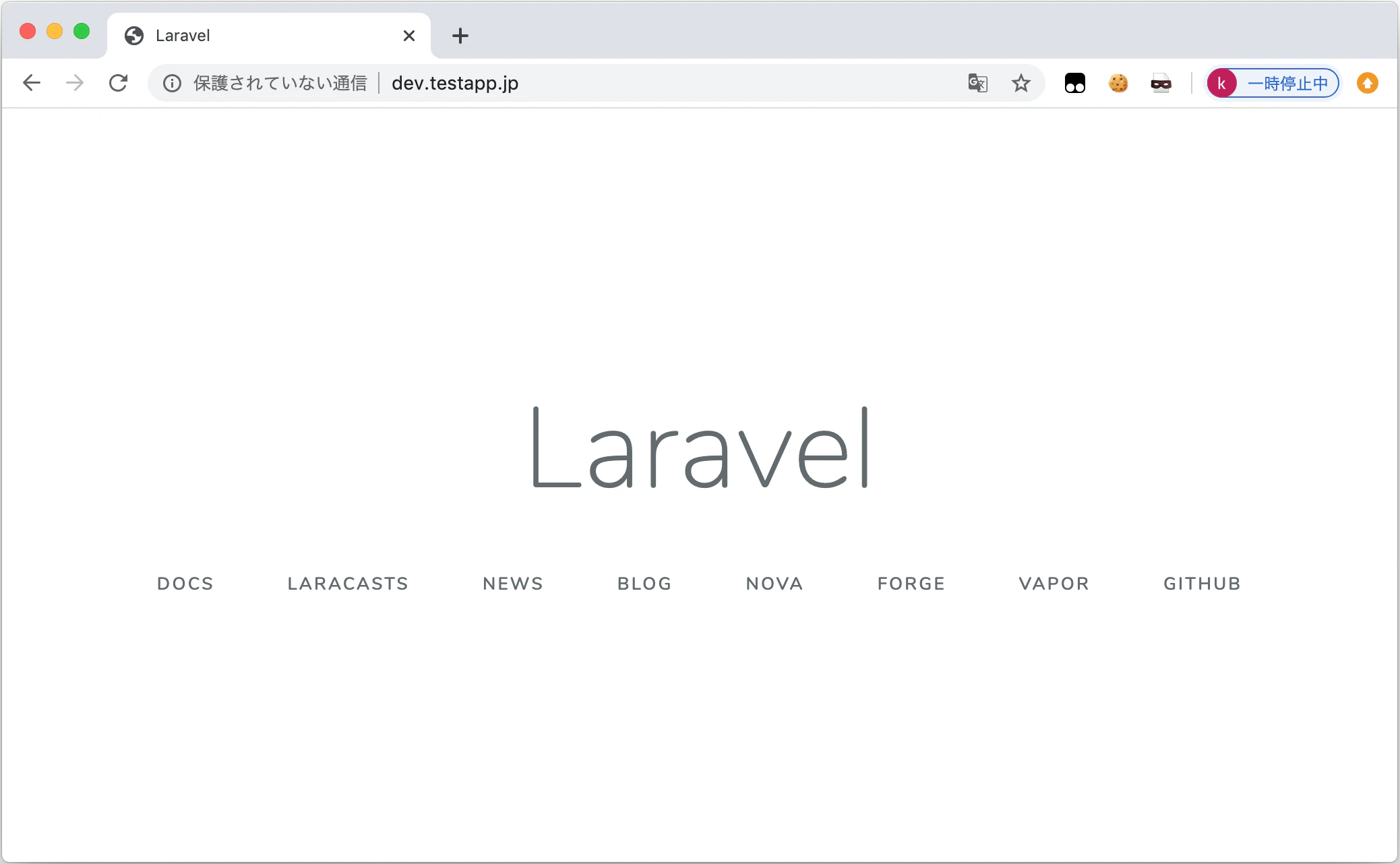 Ubuntu 20 04 Lts でミニマムな Laravel 7 X 開発環境構築 Qiita