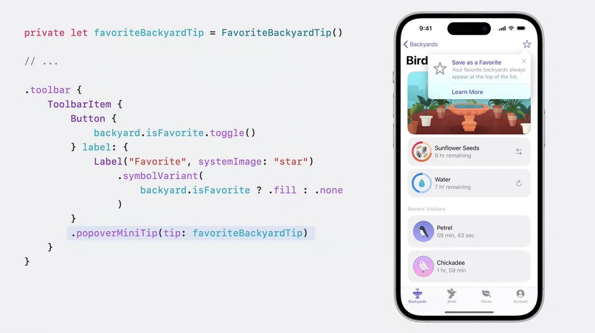 「iOS 17」SwiftUIの新たな19本の機能とビュー（コード例付き）（WWDC 2023）