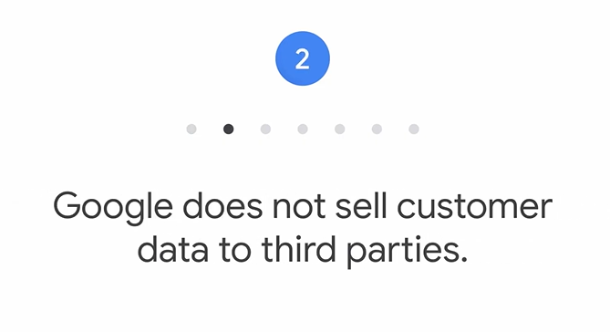 第三者に販売しない