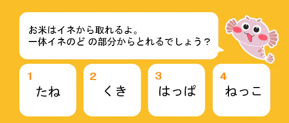 クイズ画面