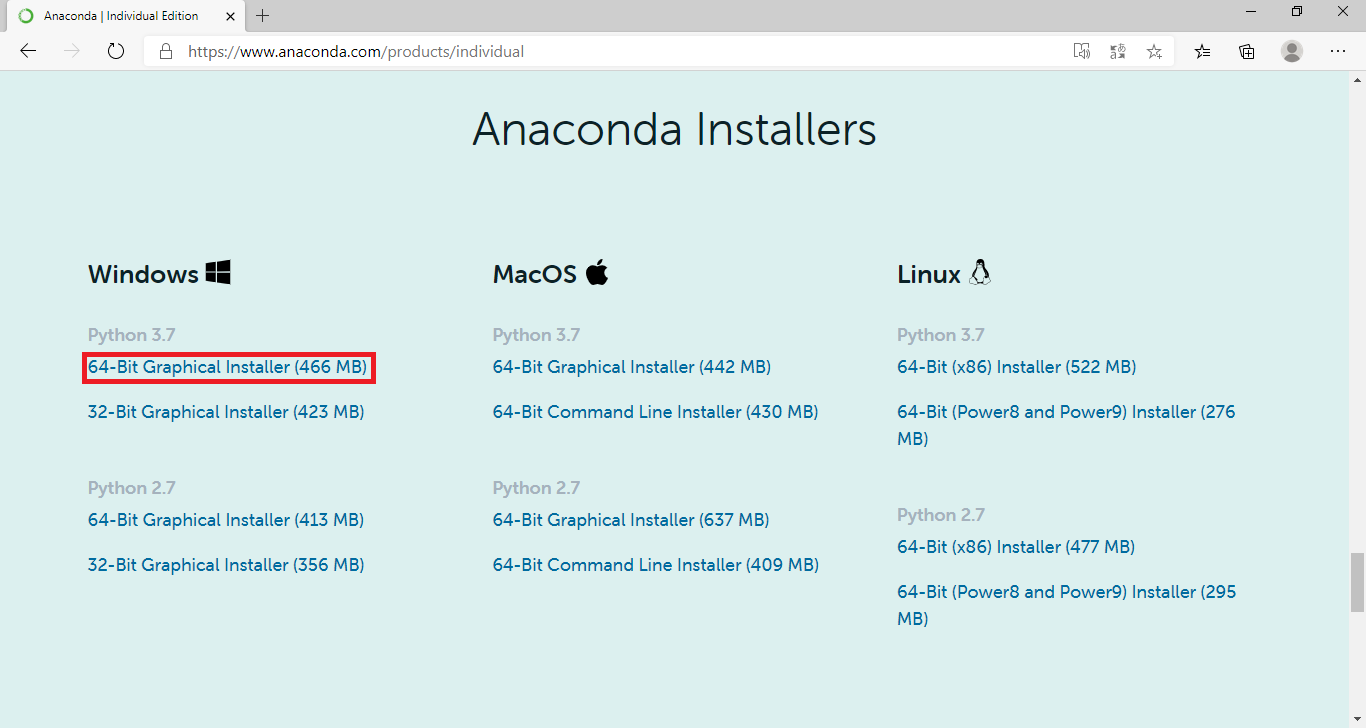 Anaconda _ Individual Edition - プロファイル 1 - Microsoft​ Edge 2020_07_08 23_35_08.png