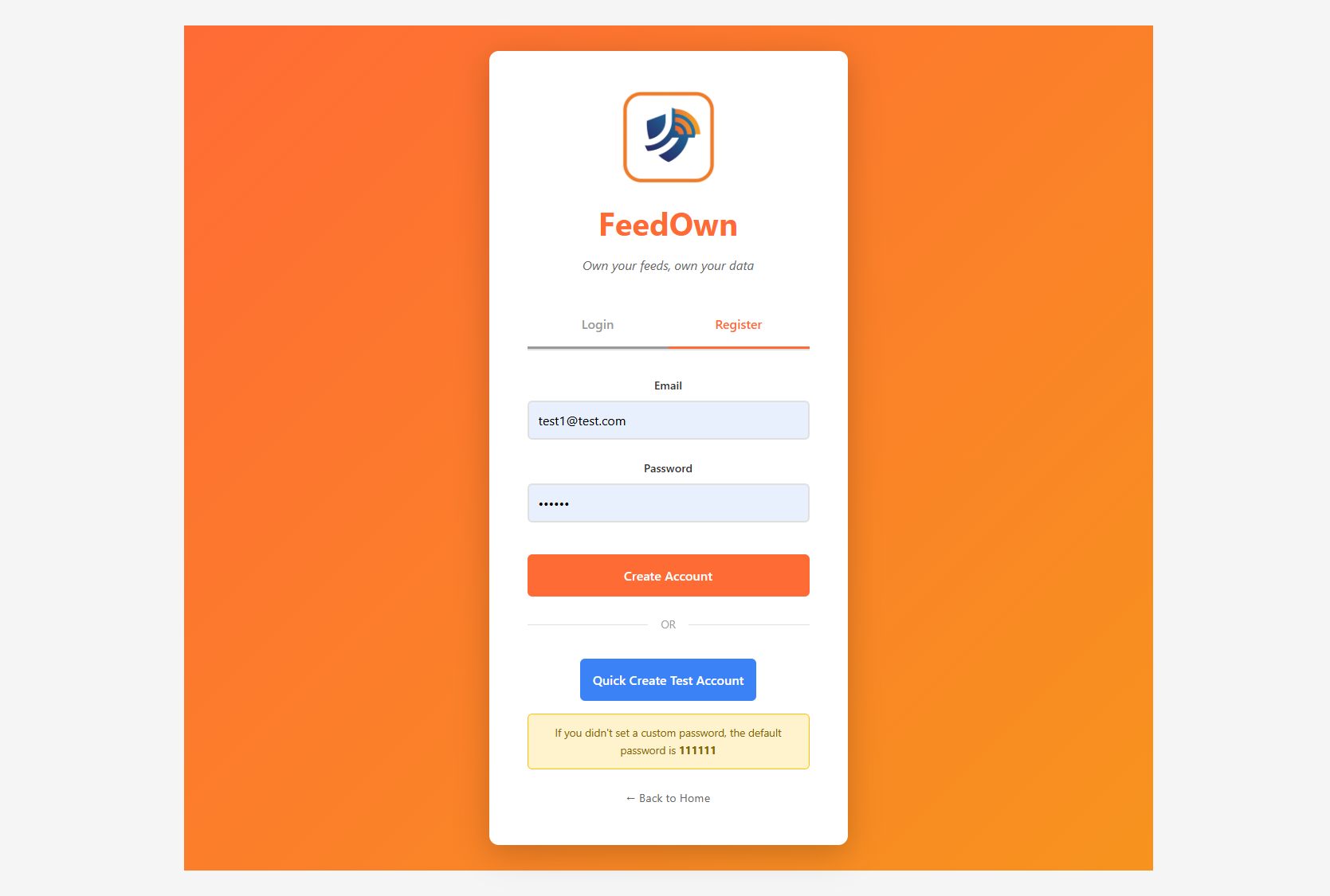 Webサインアップ