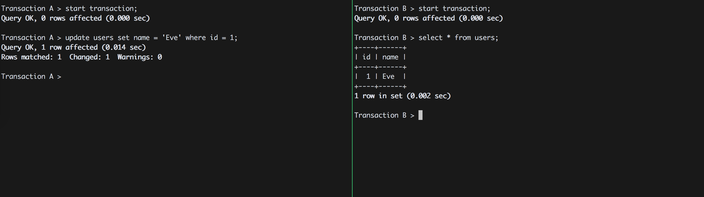 ダーティリード ノンリピータブルリード ファントムリードを実演する Qiita ダーティリード ノンリピータブルリード ファントムリードを実演する Qiita