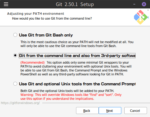 Adjusting your PATH environment