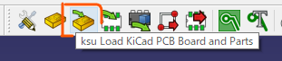 ksu Load KiCad PCB Board and Parts