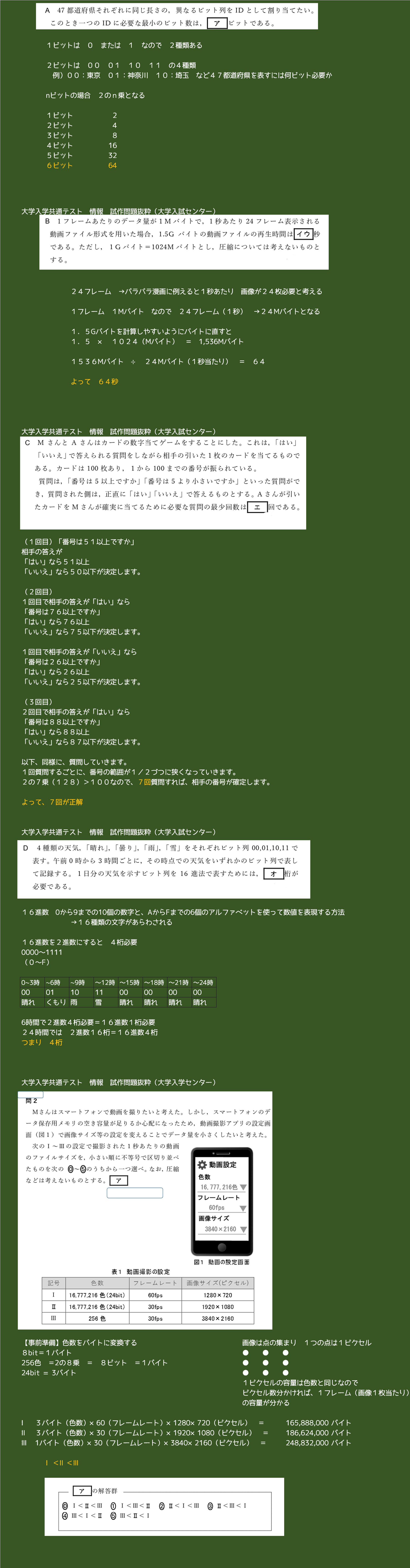 高校 情報 科目の大学入学共通テスト試作問題 大学入試センター提供 を解説してみた 第2問 Qiita 高校 情報 科目の大学入学共通テスト試作問題 大学入試センター提供 を解説してみた 第2問 Qiita
