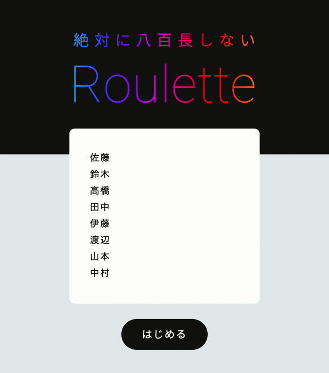 八百長モード搭載のルーレットつくった Qiita 八百長モード搭載のルーレットつくった Qiita