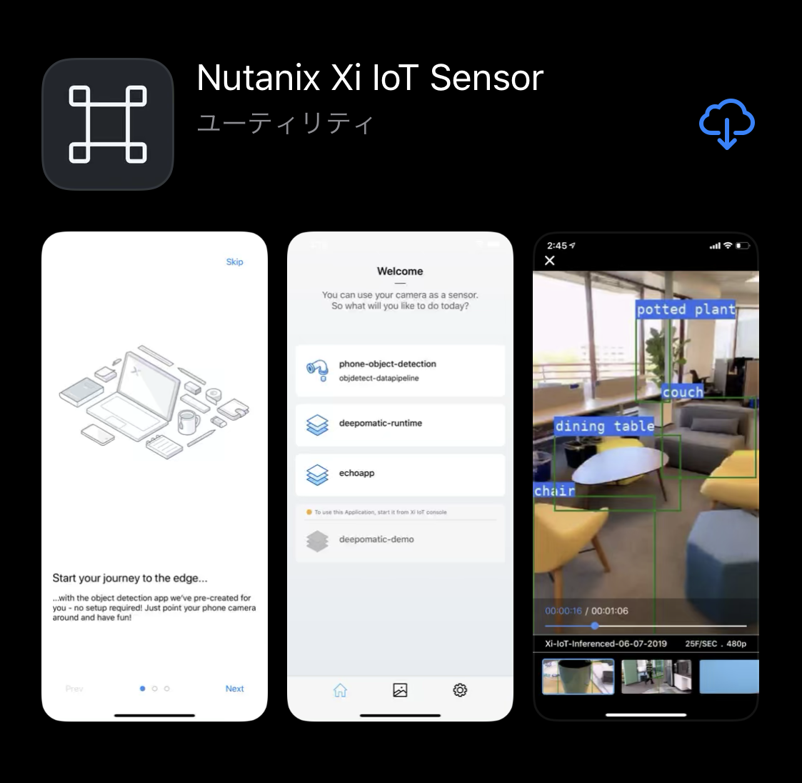 App Store Xi IoT Sensor