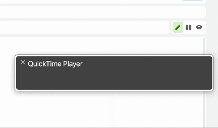 エディタのみ、エディタとプレビュー、プレビューのみの表示が変更された際に変更された事を読み上げられている