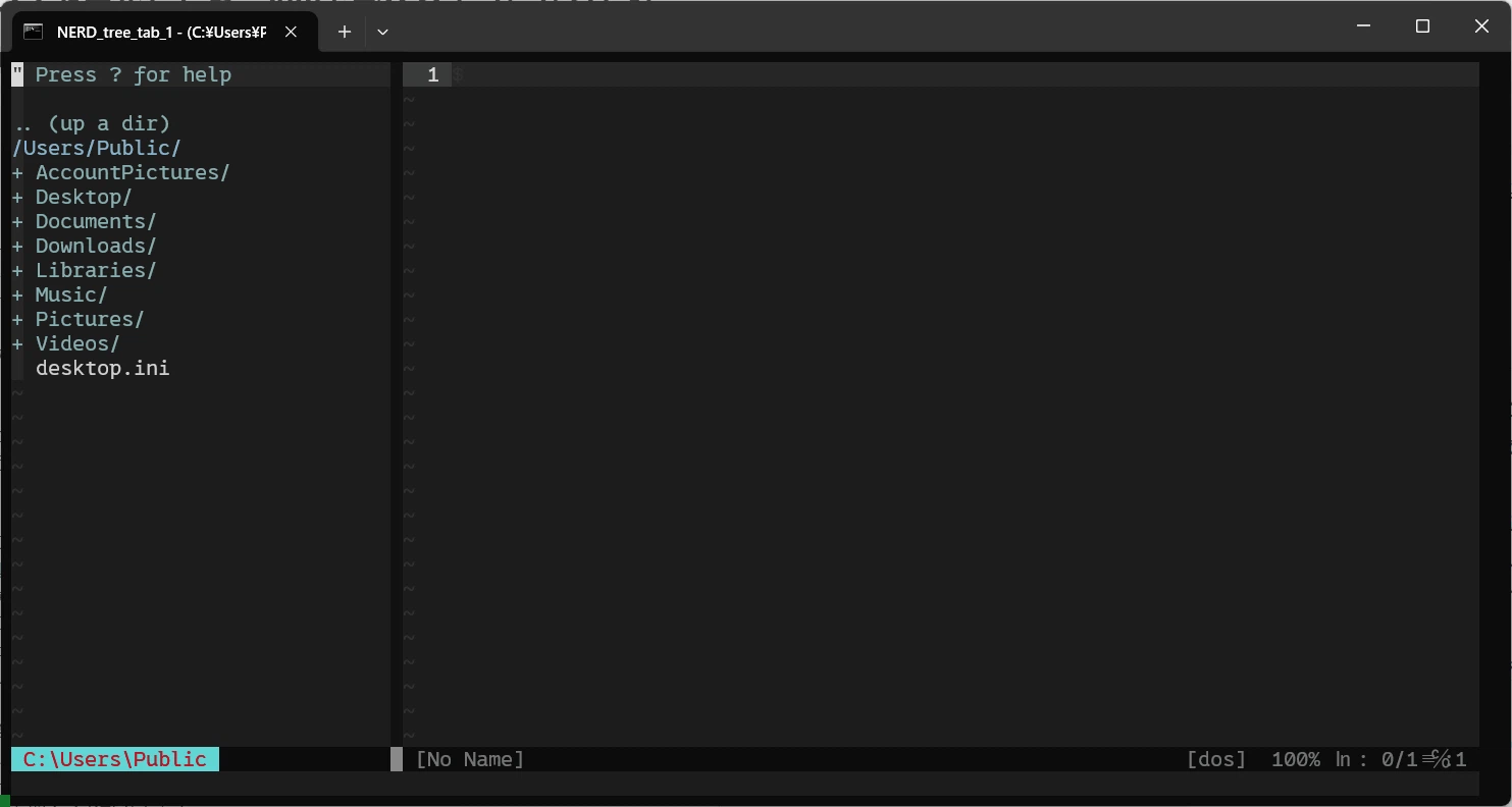 NERDTree_ファイルを開く.gif