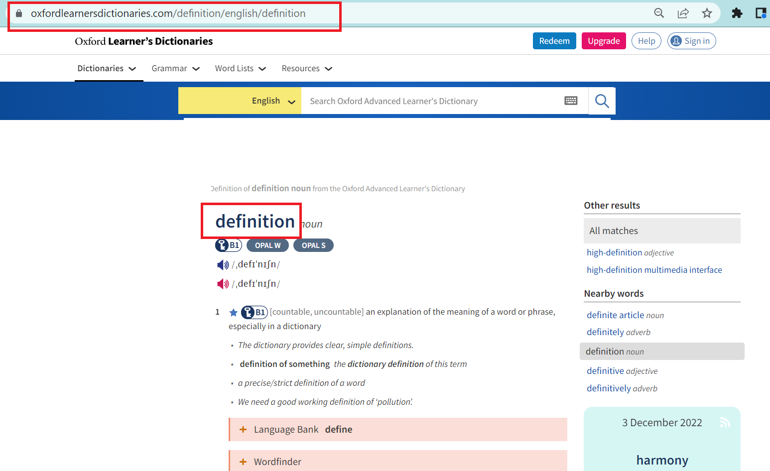 dictionary