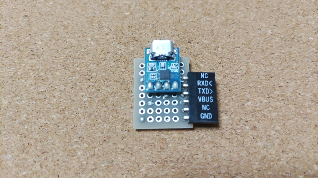 ラベルを貼った様子