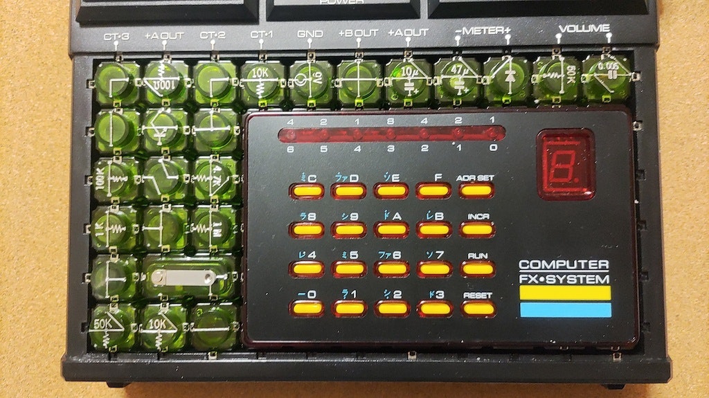 CAL INPUT 命令用回路のブロック配置