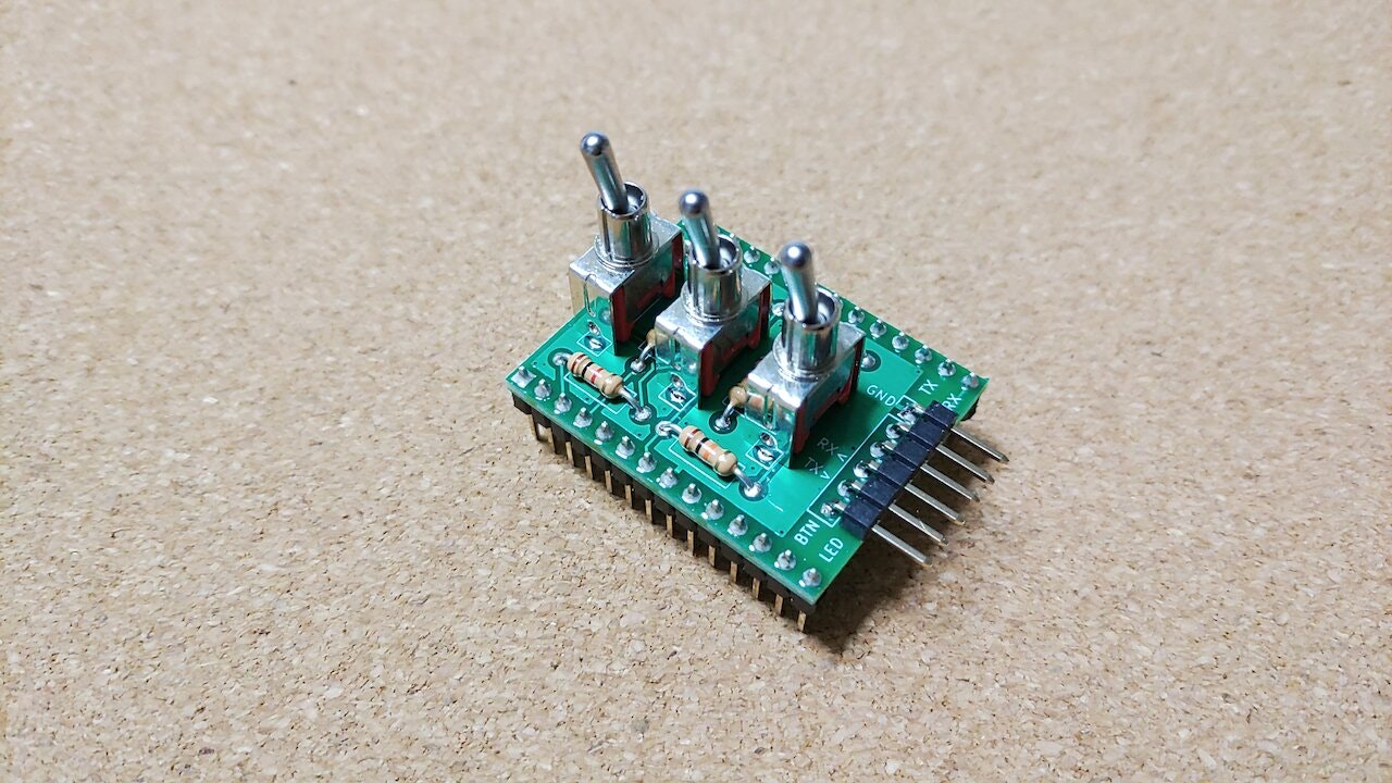 組み立てた結果