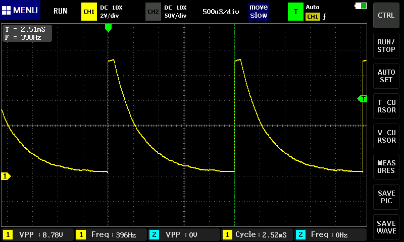 プログラム非実行時 K3 ボタンなし