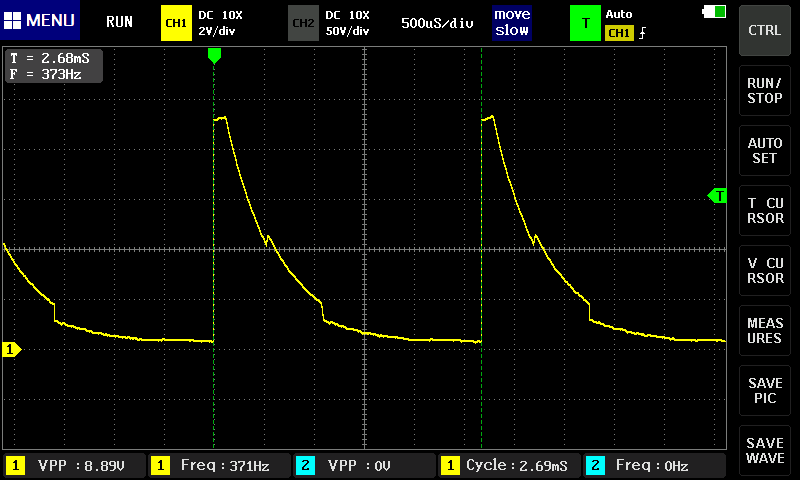 プログラム非実行時 K3 ボタン3