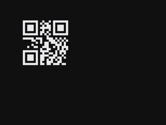 QRコードの描画中の様子 3