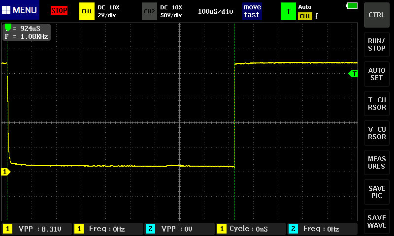 CAL INPT用回路 7セグ消灯 K3 ボタンなし