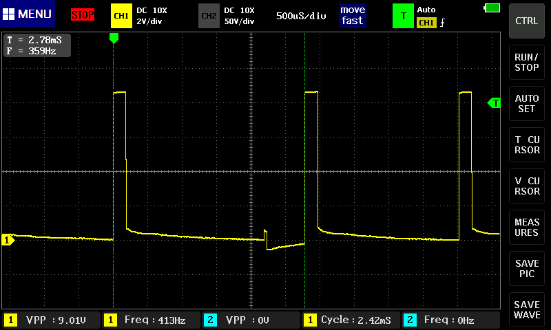 CAL INPT用回路 7セグ点灯 KAあり K3 ボタン0123