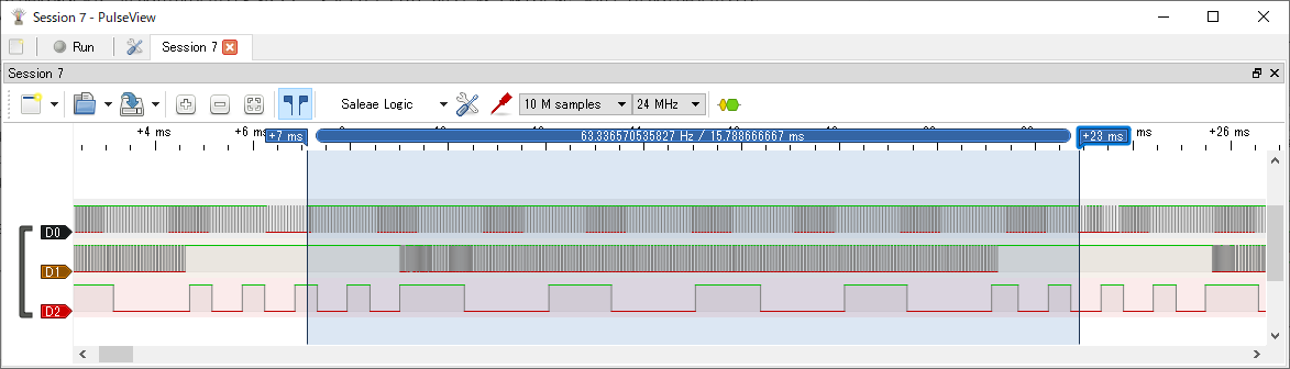 IchigoJam S ビデオ信号 2