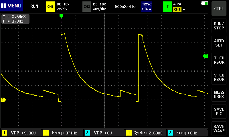 プログラム非実行時 K3 ボタン0
