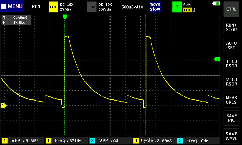 プログラム非実行時 K3 ボタン0