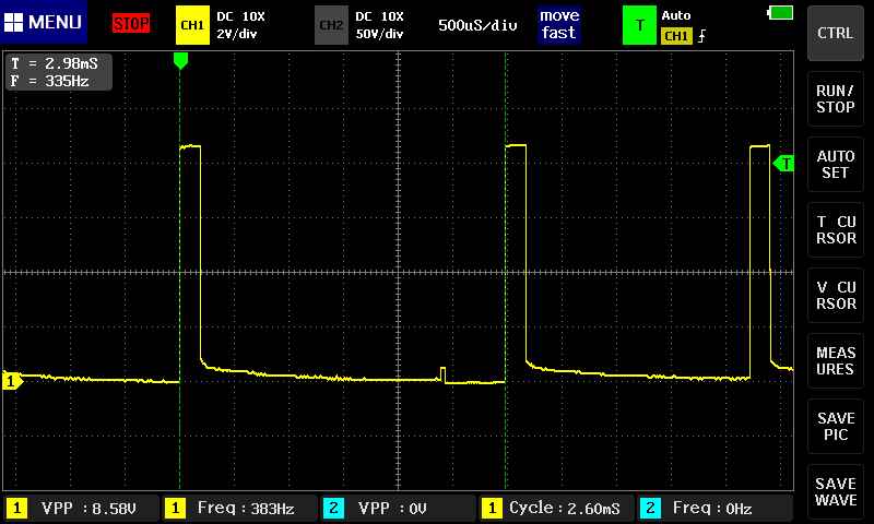 CAL INPT用回路 7セグ点灯 KAあり K3 ボタン2