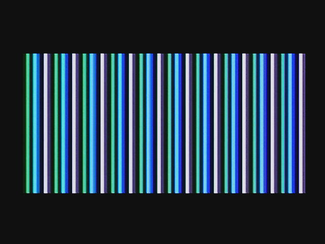 書き換えたEEPROMで PC !RESUP! 01 を実行した結果