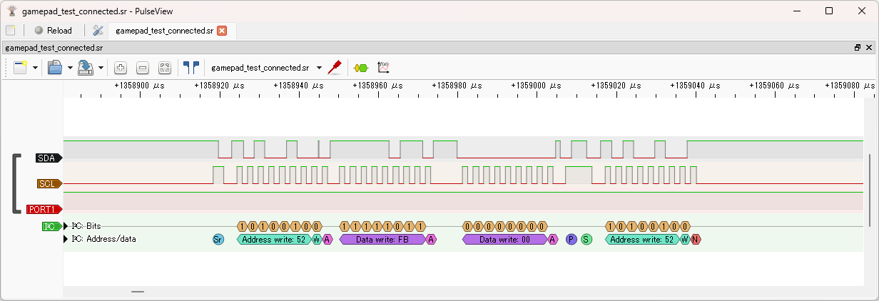 初期化の様子 5