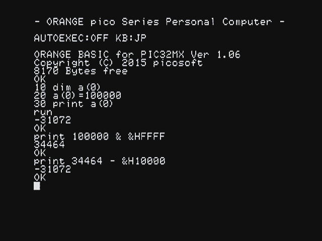 実行結果とその解釈