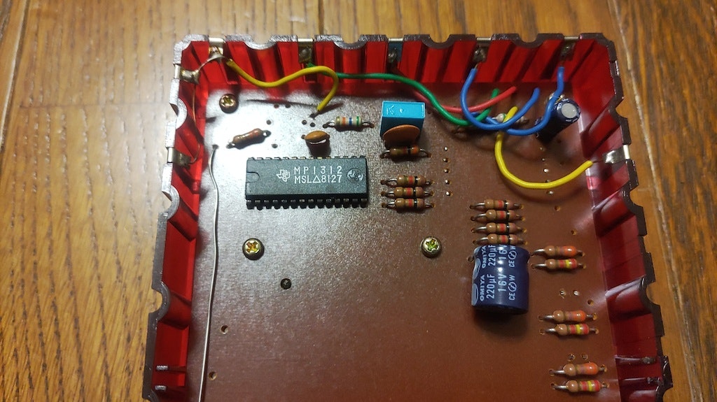 FX-マイコンR-165 マイコンユニット裏側拡大