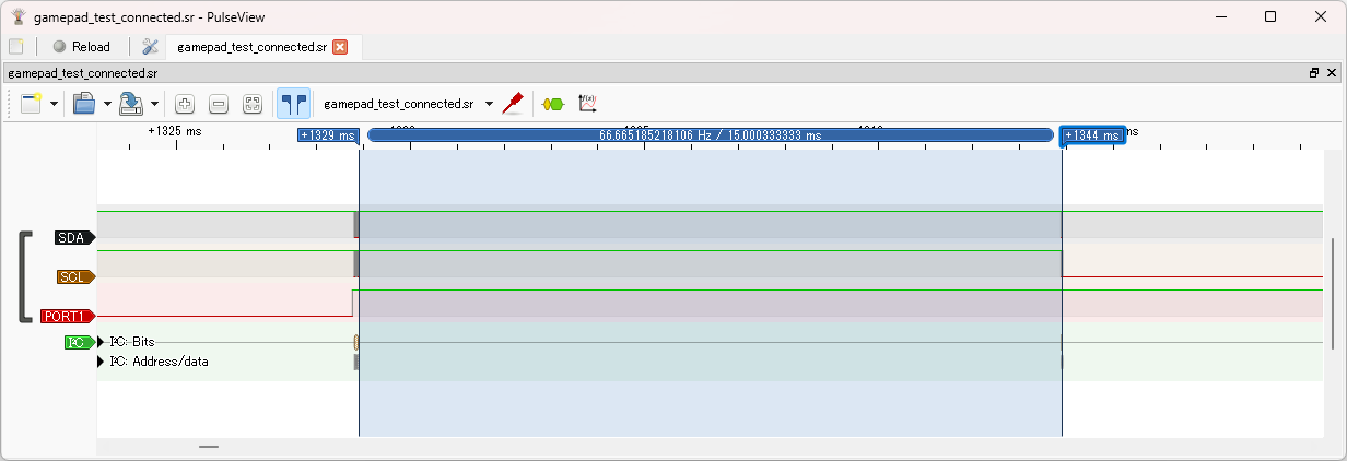 初期化の様子 2