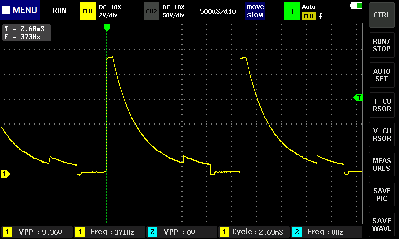 プログラム非実行時 K3 ボタン1