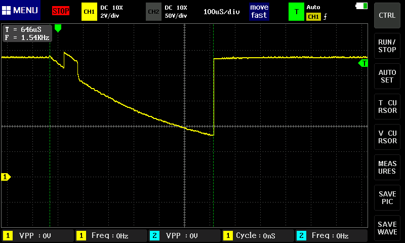 実行中 7セグ消灯 ボタン0123
