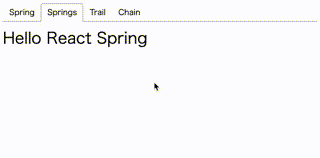 React-SpringのHooks APIでブラウザアニメーションを基本から極めよう! - Qiita React-SpringのHooks APIでブラウザアニメーションを基本から極めよう! - Qiita