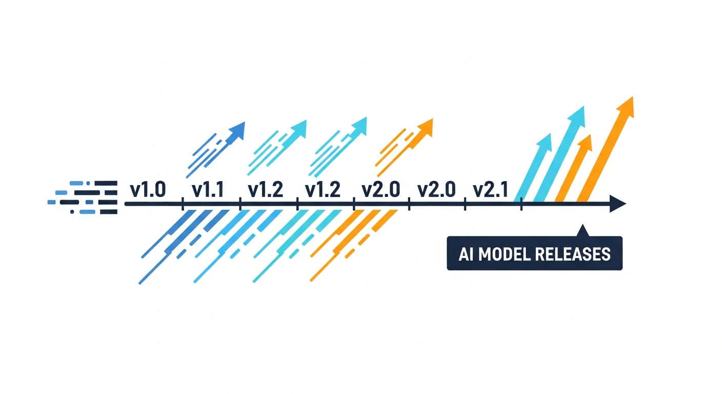 AIモデルリリースサイクル