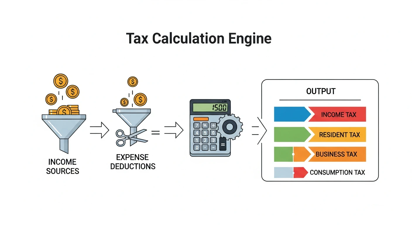 税額計算エンジン