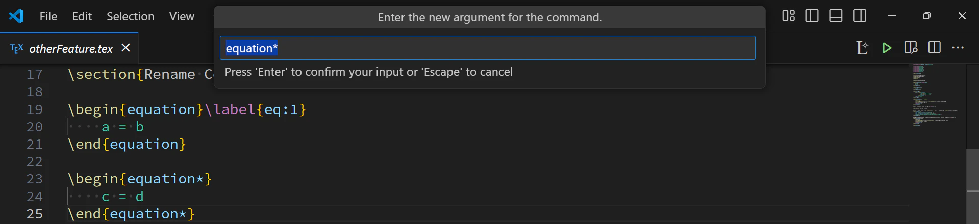 renameCommand