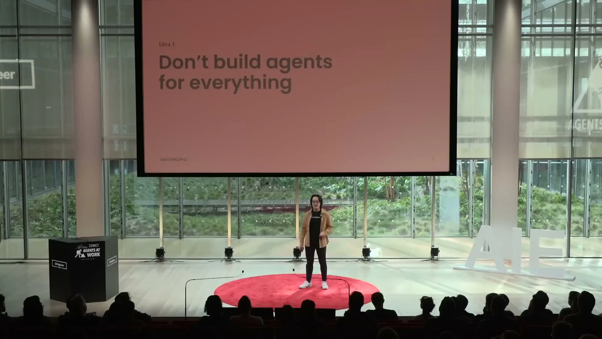 Idea 1: Don't build agents for everything