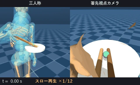Chopstick-tip camera