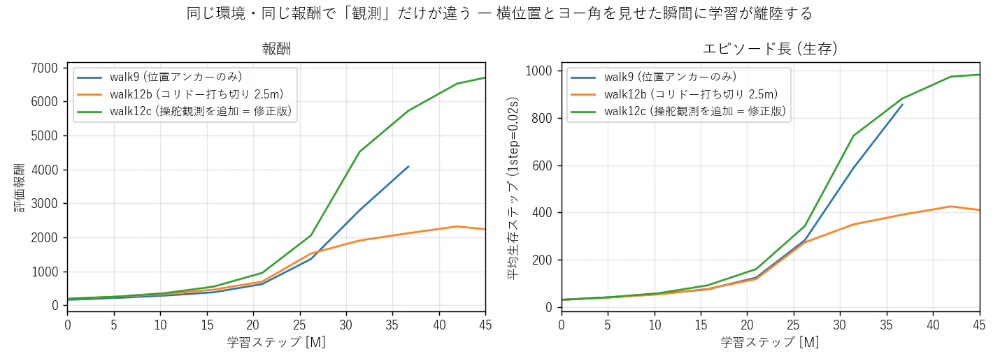 Effect of the steering observation