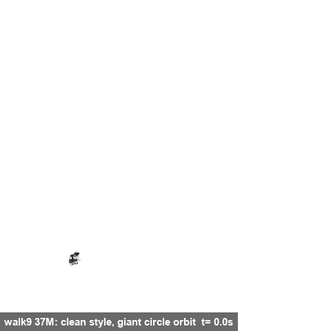 walk9's great circle
