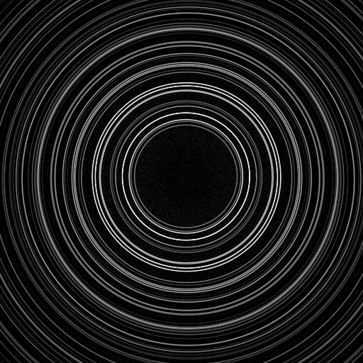 the observed detector image (background removed, gamma 0.5)
