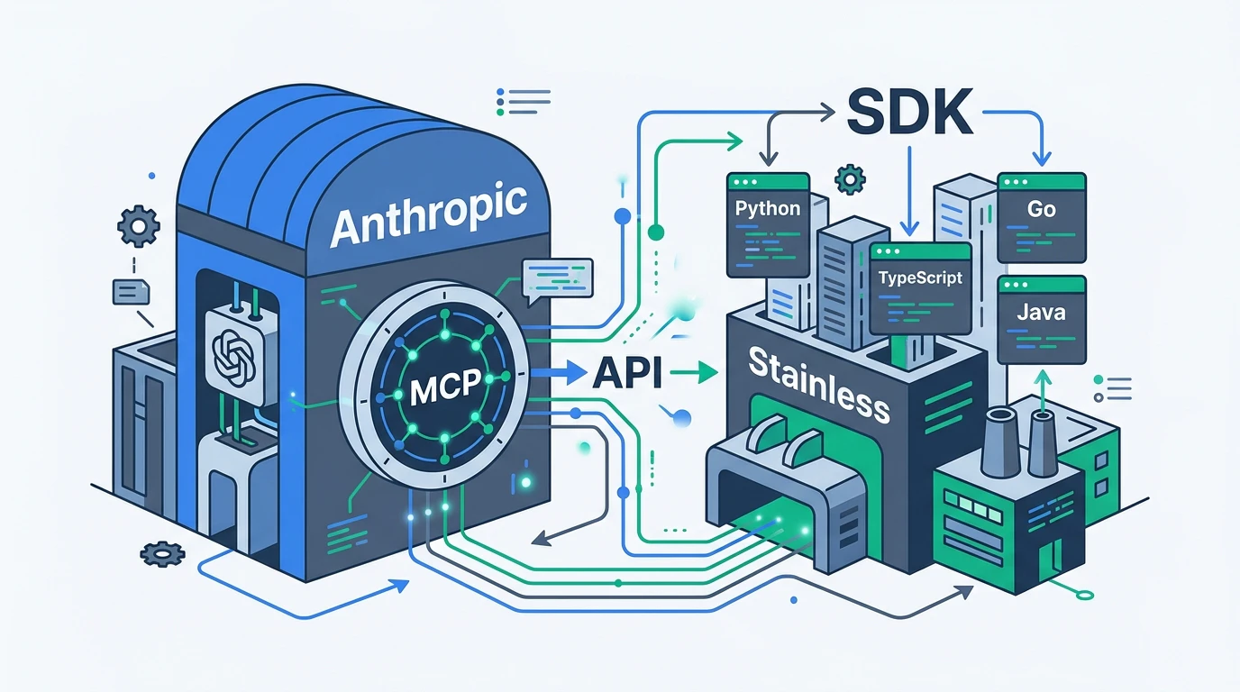 Anthropic が Stainless を買収 — SDK 自動生成パイプラインとエージェント開発ツール連携
