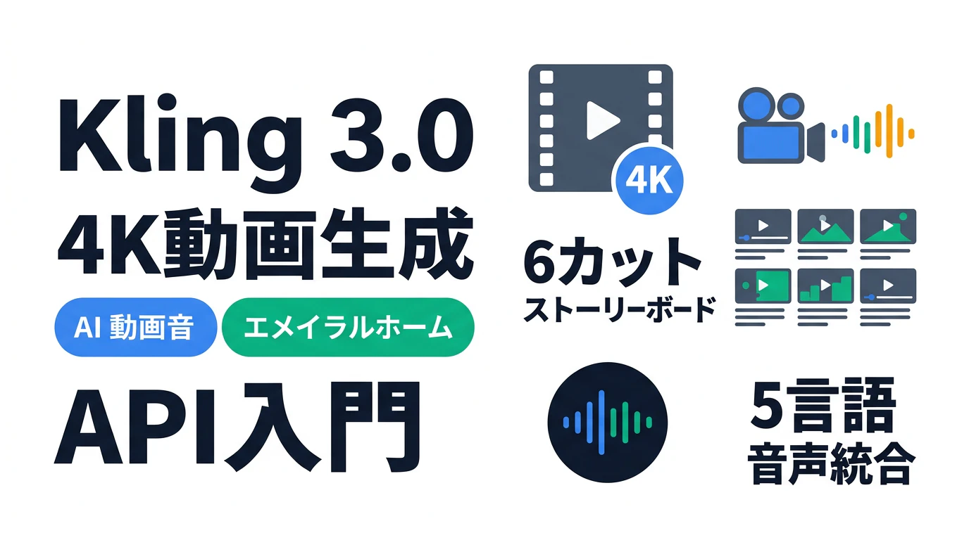 Kling 3.0 — 4K AI動画生成プラットフォーム