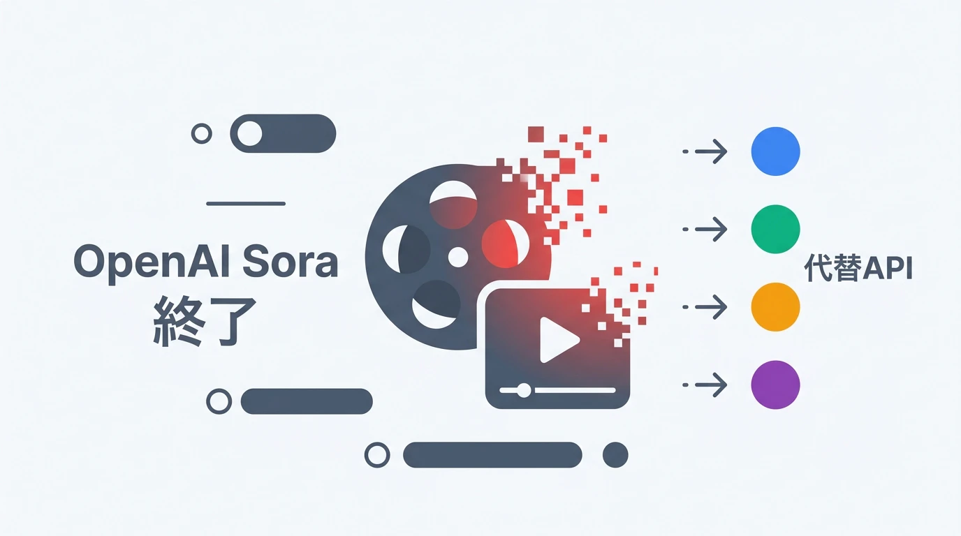 OpenAI Sora終了と代替APIへの移行