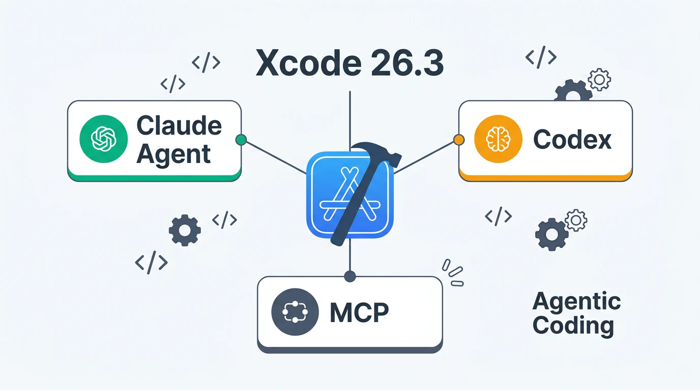 Xcode 26.3 エージェント型コーディング概要
