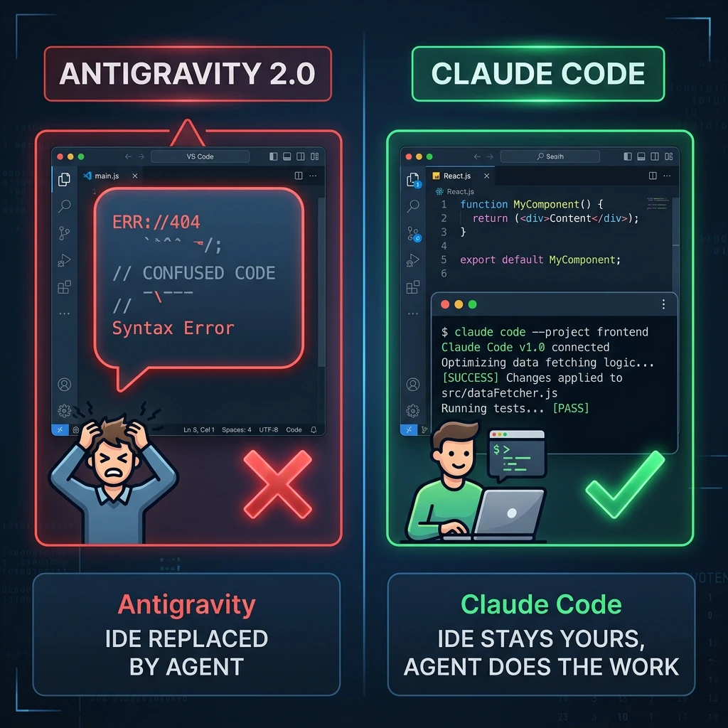 Antigravity vs Claude Code