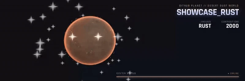 Rust planet